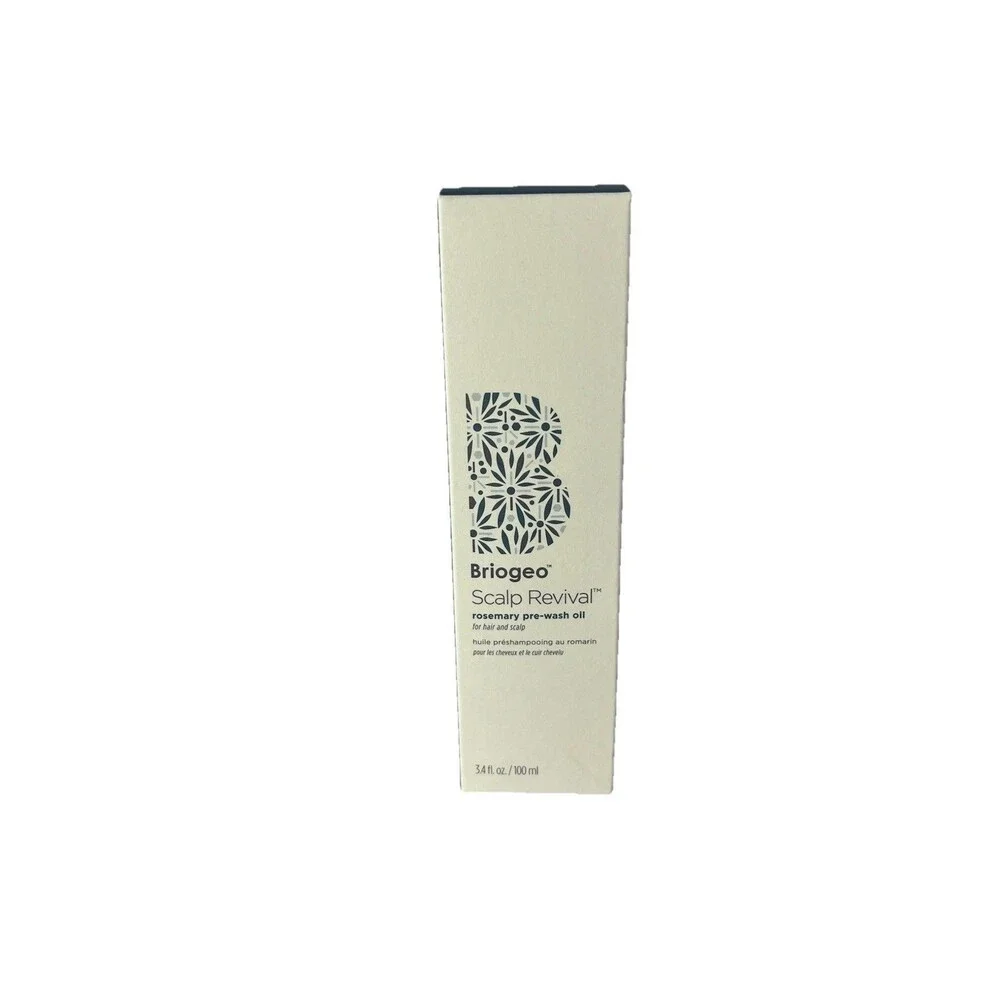 Lot Of 2🌟 Briogeo Scalp Revival™ Rosemary Pre-Wash Oil – 3.4 fl oz /‎ 100 mL